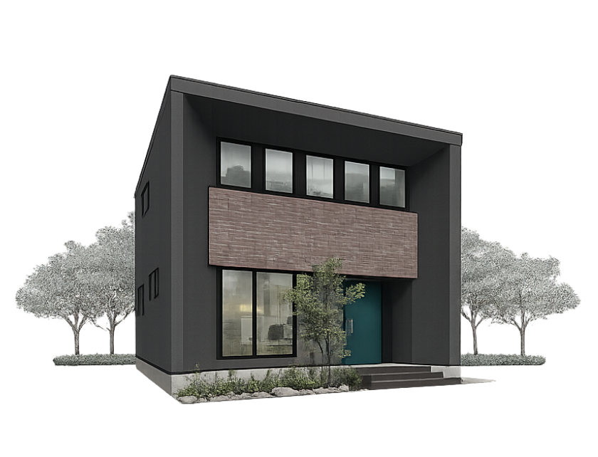 土地を選ばないコンパクトハウス