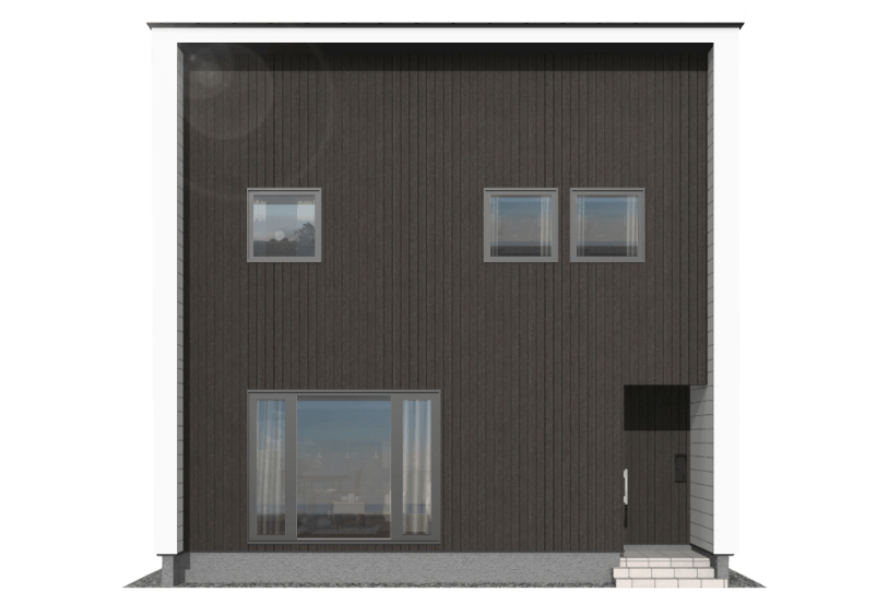 ゆるやかに、縦につながるスキップハウス