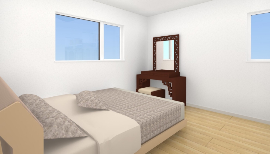 回遊動線で、コンパクトでも快適な暮らし