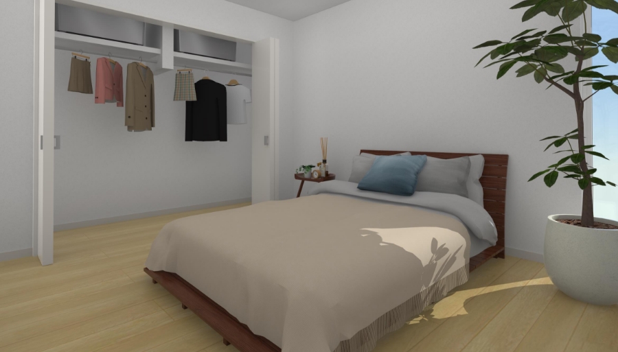 3帖の和室が暮らしを広げる平屋